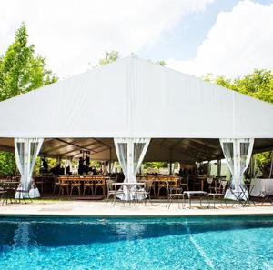 स्पष्ट अवधि मार्की पार्टी विवाहित टेंट आपूर्तिकर्ता 10x30 40x20 30x50 20 20x50 20x40 पारदर्शी वाटरप्रूफ कैनोपी वेडिंग टेंट - Product Image 2