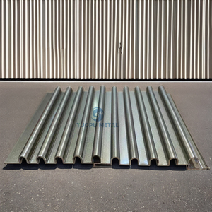 Decorazione esterna rivestimento della parete esterna moderno rivestimento della parete esterna materiali da costruzione su misura pannello facciata - Product Image 2