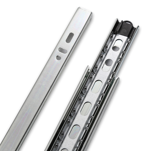 Corredores de cajón resistentes de extensión completa de 35mm Corredores de cajón de armario de cocina tradicionales 20 pulgadas - Product Image 3