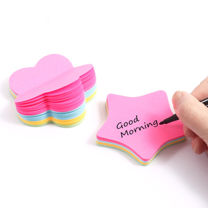 Foska 5 Bright Colors Pink Red Blue Green Yellow Recyclable Super Sticky Notes for Reminders To-do Lists Color-<strong>coding</strong> &amp; Labeling - Product Image 4