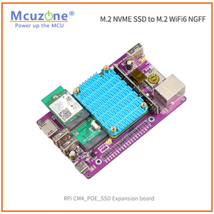 M.2 NVME SSD ZU EINEM WiFi6 AX200 AX210 MT7921K nanoPi R5S CM4 AsphaltePi - Product Image 4