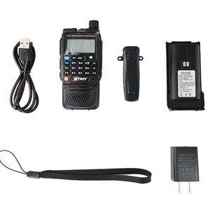 Multi band Analog USB Typ c Aufladen Mini Dual Vhf Uhf Walkie Talkie mit Taschenlampe funktion Zwei-Wege-Radio ET-UV6