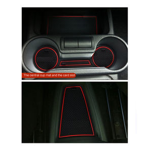 Prezzo di fabbrica all'ingrosso tappetino antiscivolo per cancello con Slot per tazza tappetino per tazza per auto <span class=keywords><strong>Lada</strong></span> - Product Image 6