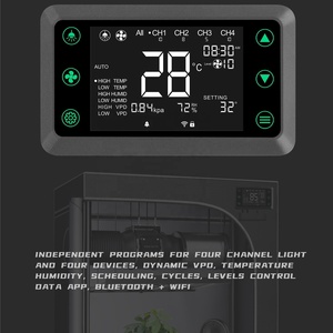 Digital Controller LED Grow Light WIFI APP Controller RJ45 RJ12 Wachstums zelt Smart Control