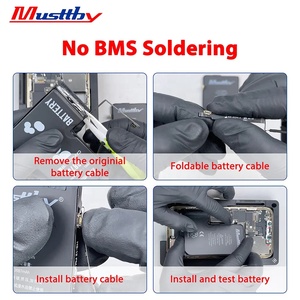 Decodificare batteria senza saldatura BMS senza bisogno di programmatore per iPhone 11-14pro batterie Non Pop-up Non c' è bisogno di cella batteria/Flex - Product Image 6