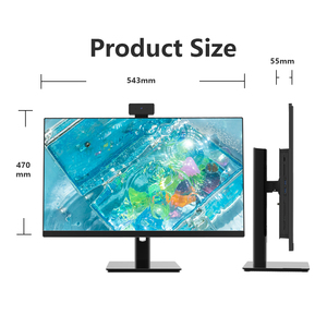 27インチビジネスデスクトップコンピュータリフティングベース付きオールインワンPC I3 I5 I7 Aio LCDディスプレイ1K 2K 4K DVD内蔵デスクトップPC - Product Image 6
