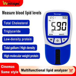 Top bán HDL LDL triglyceride <span class=keywords><strong>Cholesterol</strong></span> Kit kiểm tra lipid máu hồ sơ Analyzer trong 1 lipid <span class=keywords><strong>cholesterol</strong></span> Meter với 10 kiểm tra thẻ - Product Image 6