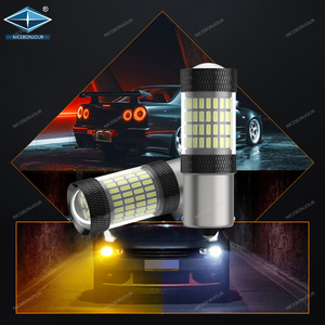 หลอดไฟ LED T20 96smd 1156 CANbus P21W LED BAU15S PY21W T20 LED 7440หลอดไฟ LED 1157 W21W สำหรับเปิดสัญญาณไฟเลี้ยว - Product Image 6