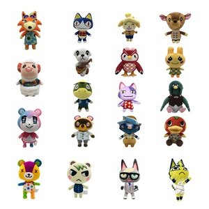 10スタイル動物交差ぬいぐるみ村の人々ローバー動物相ソフトぬいぐるみセレステマーシャルぬいぐるみクローマシン用