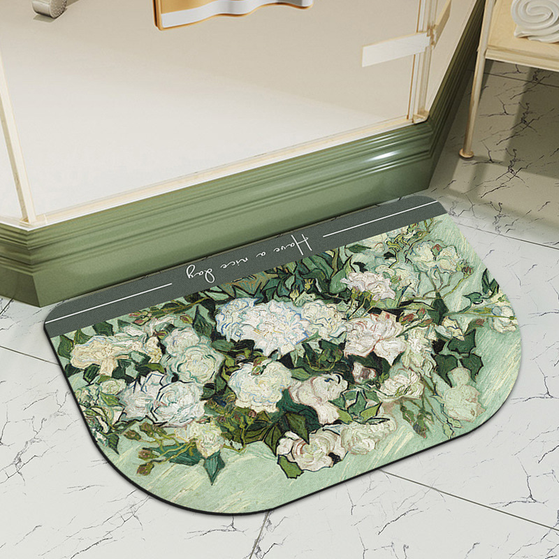 Roses blanches - grands coins arrondis