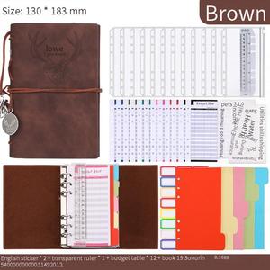In morbida pelle in vera pelle rilegatura diari notebook ricaricabili sfida di budget per il notebook materiale scolastico - Product Image 6