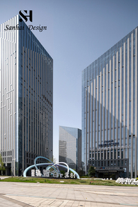 Sanhai超高層ビル建築設計サービス高架3Dレンダリング不動産オフィス高層ビル設計会社フロアプラン - Product Image 3
