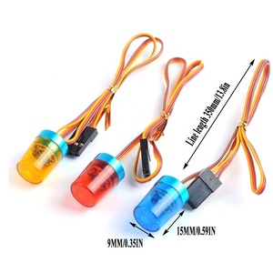Remote Control 1:14 Round Rotating First Aid Alarm Light Car Accessories for <strong>RC</strong> Model Tamiya