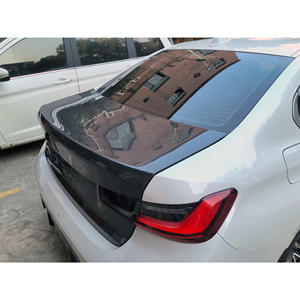 BMW G80 M3 G20 330i M340iMスポーツセダン2019-2021用OEMスタイルカーボンファイバーG20リアトランクリッド