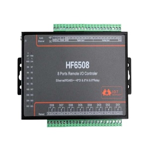 Home HF6508 Industrial Di Do 8 Way I/O <strong>controller</strong> RS485 Ethernet <strong>TCP</strong> RTU Device support <strong>modbus</strong> - Product Image 1