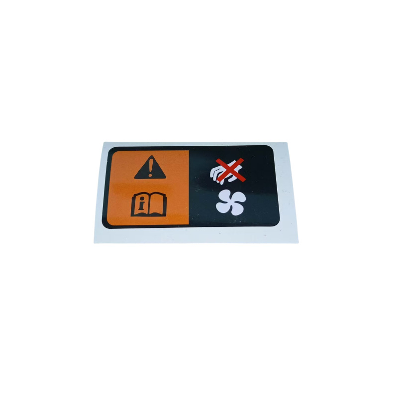 Autocollant d'avertissement de ventilateur PE01-15-031