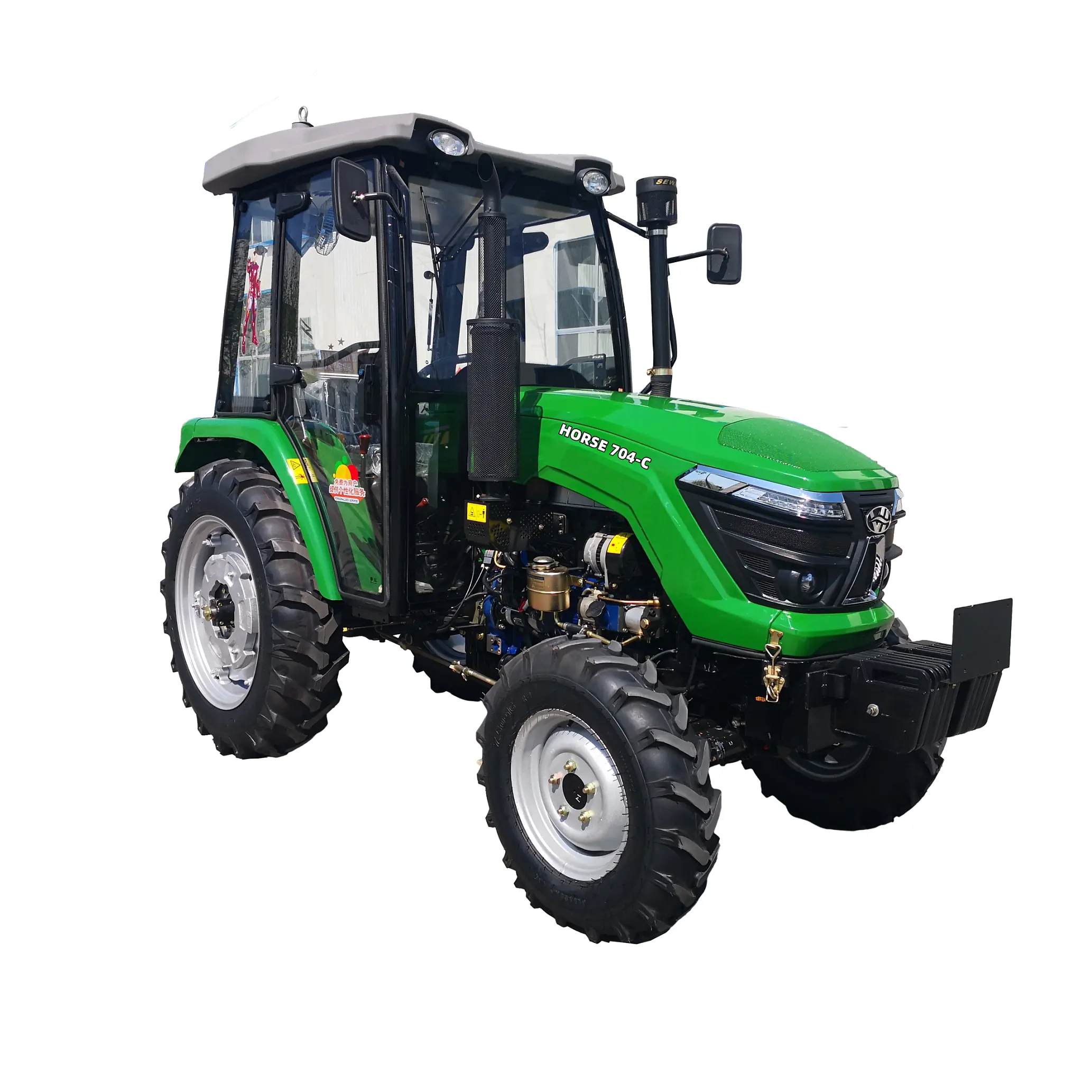 Pneu tracteur compacto agricultura equipamento agrícola cultivador máquina roda trator