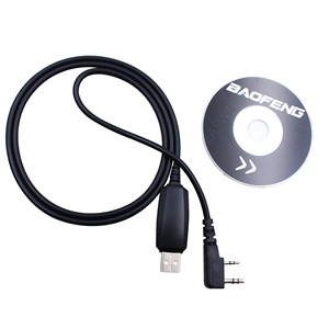 New USB <strong>Programming</strong> Cable for <strong>2</strong> <strong>Way</strong> <strong>Radio</strong> UV-5R BF-888s UV5R K Port Driver With CD <strong>Software</strong> - Product Image 3