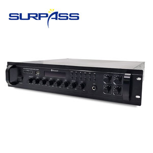 Multi Zone PA Power <strong>Amplifier</strong> With Mp3 USB and FM Tuner With Remote <strong>Control</strong> Professional Mixer <strong>Amplifier</strong> - Product Image 6