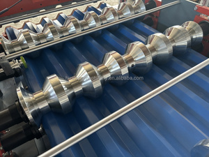 Đầy đủ tự động màu thép mái ngói cuộn tạo thành máy với động cơ bơm & mang - Product Image 6