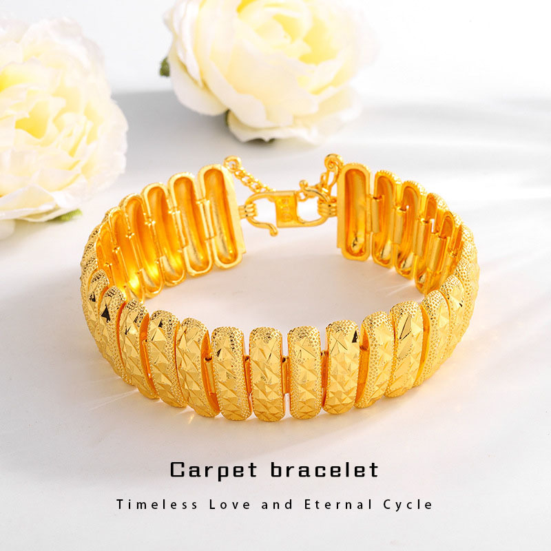 Pulsera de alfombra