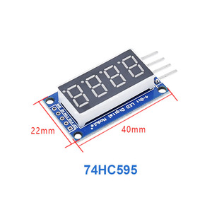TM1638 Module TM1637 4 Key Display For AVR <strong>MAX7219</strong> Digital <strong>LED</strong> Tube 8-Bit 74HC595 - Product Image 5