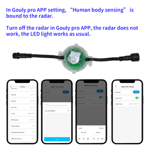 gouly Led Light Human Body <strong>Motion</strong> <strong>Sensor</strong> Detector Modules Outdoor Waterproof Human Presence radar <strong>Sensor</strong> - Product Image 2