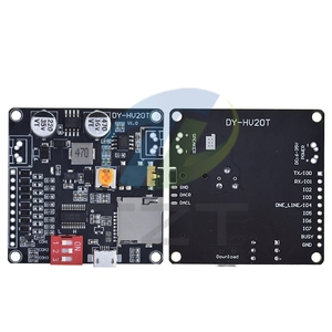 TZT DY-HV20T 12V/<strong>24V</strong> power supply10W/20W Voice playback module supporting Micro SD card MP3 music player for <strong>Arduino</strong> - Product Image 1