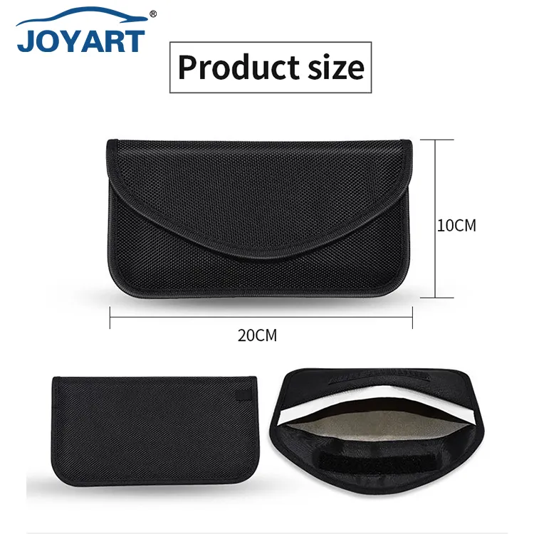 Pochette de protection RFID pour carte, étui de protection en cuir intelligent avec fonction de blocage du signal du téléphone portable