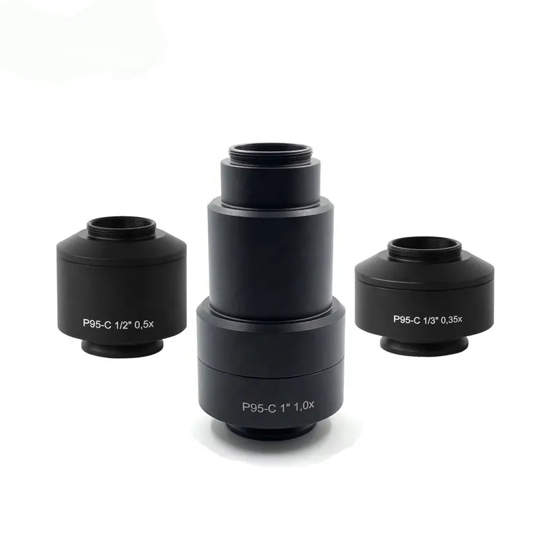 1X 0.5X 0.35X C mount 38mm Microscope Camera Adapter for Zeiss Trinocular Primo Star 3 New Model