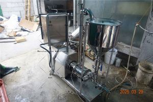 Cream Three Stage in Line High Speed Shear Pressure Emulsifier In-Line Homogenize Pump Inline Homogenizer <strong>Mixer</strong> - Product Image 2