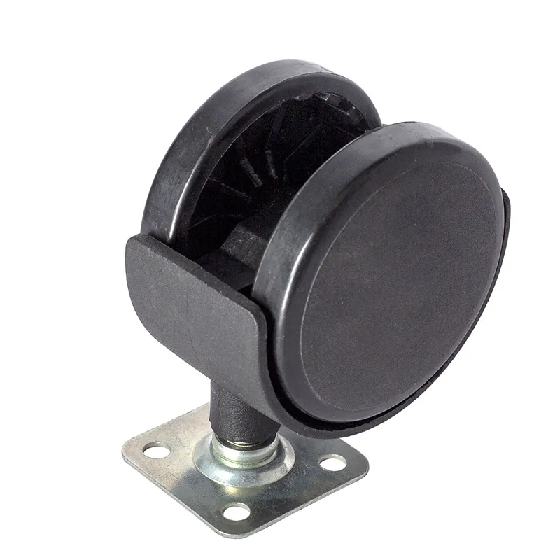 Klassiek Ontwerp Professionele Meubelstoel Nylon Caster 30Mm 50Mm Plastic Zwenkwiel