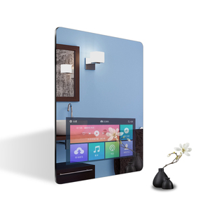 Espejo de CNS-SM01 con pantalla inteligente, espejo de pared decorativo iluminado con Led, Bluetooth - Product Image 1