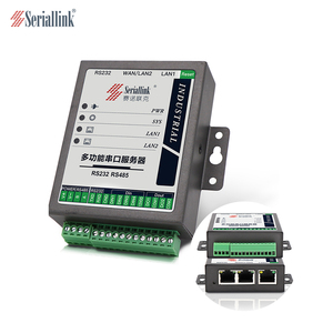SERIAL LINK SLK-S502 unterstützt Modbus RTU zu Modbus TCP 1x RS232 RS485 Serial zu TCP/IP Ethernet Converter Serial Device Server