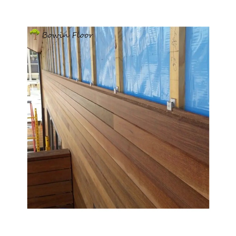 Pelapis Jati Layar Hujan Kayu Solid Siding