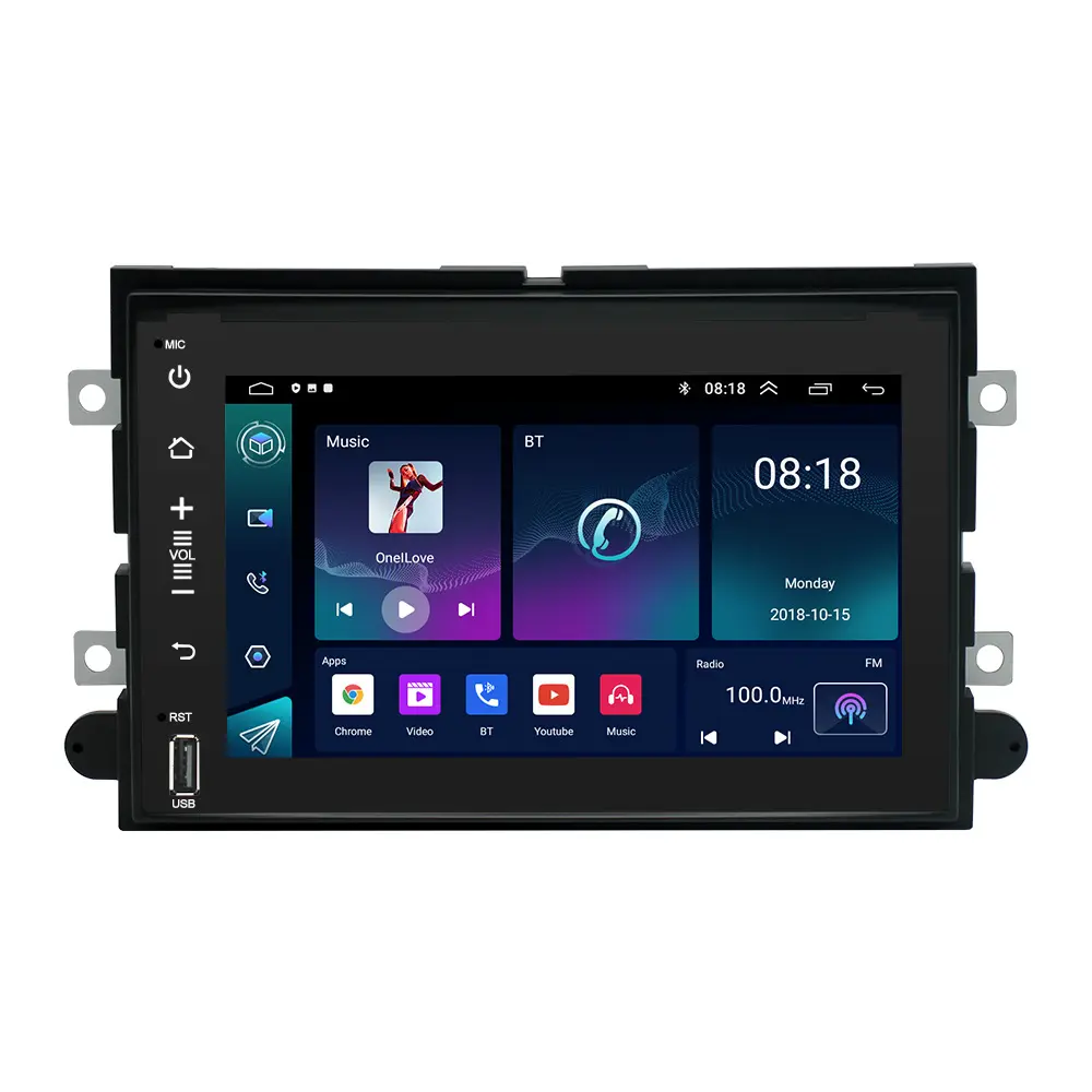 Radio de coche Android de 7 pulgadas para Ford F150 F250 F350 Carplay navegación GPS reproductor de vídeo Multimedia Ford F150 radio de coche