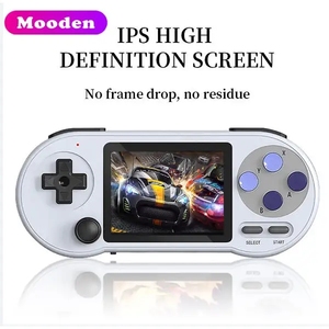 เครื่องเล่นเกมพกพา SF2000 D ขนาด3นิ้วมี6000 + เกมย้อนยุค16GB เครื่องเล่นคู่รองรับทีวี AV เอาต์พุตเกมพกพา - Product Image 3