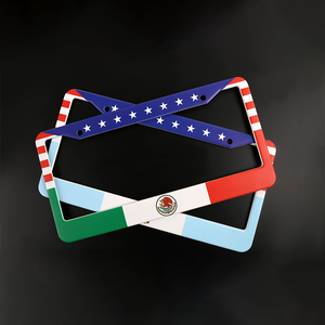 Nhà Máy Bán Hàng Trực Tiếp Thiết Kế Kim Loại Phổ Trang Trí Xe Sử Dụng Giấy Phép Tấm Khung Tùy Chỉnh - Product Image 3