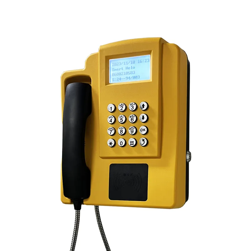 ผลิตภัณฑ์ใหม่ร้อนกลางแจ้งสาธารณะบัตร RFID ไร้สายเดสก์ท็อป Payphone