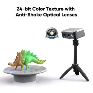 Escáner 3D Anti-Shake Tracking Impresora 3D a todo color Joyería Modelo dental Escáner 3D brillante para Android/iOS/ Win10/MacOS
