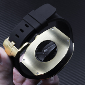 Stainless Steel Smart Watch case Mod Kit Silicone Strap for <strong>apple</strong> Watch ultra 49mm case and Band - Product Image 3