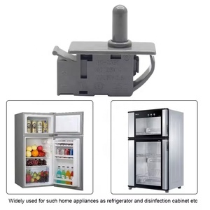 2-Pin gri düğme anahtarı patlamaya dayanıklı silindirik buzdolabı yedek parçaları kapı anahtarı - Product Image 6