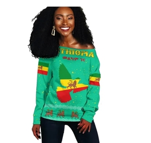 Polyester <strong>Top</strong> Eritrea Flag <strong>Image</strong> Style Hot Sale Map Pattern Designer'S Breathable Large Cap Pullover - Product Image 1