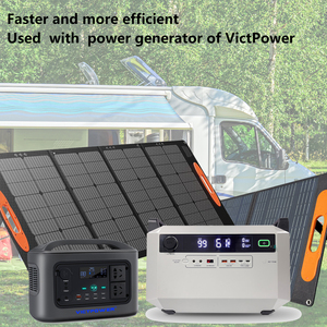 卸売1000W <span class=keywords><strong>IP65</strong></span>防水ポータブル折りたたみソーラーパネル屋外用4スタンド付き