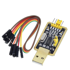 CH340-Modul anstelle von PL2303 CH340G CH340E RS232-zu-TTL-Modul Aktualisieren Sie den USB-auf den seriellen Anschluss in der neun Bürsten platte für Arduino
