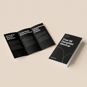 Custom Cheap Printing <strong>A5</strong> A6 A7 B5 B6 Mini Leaflet Brochures <strong>Catalog</strong> Instruction Booklet Digital Flyers Folded Leaflet Flyer - Product Image 2