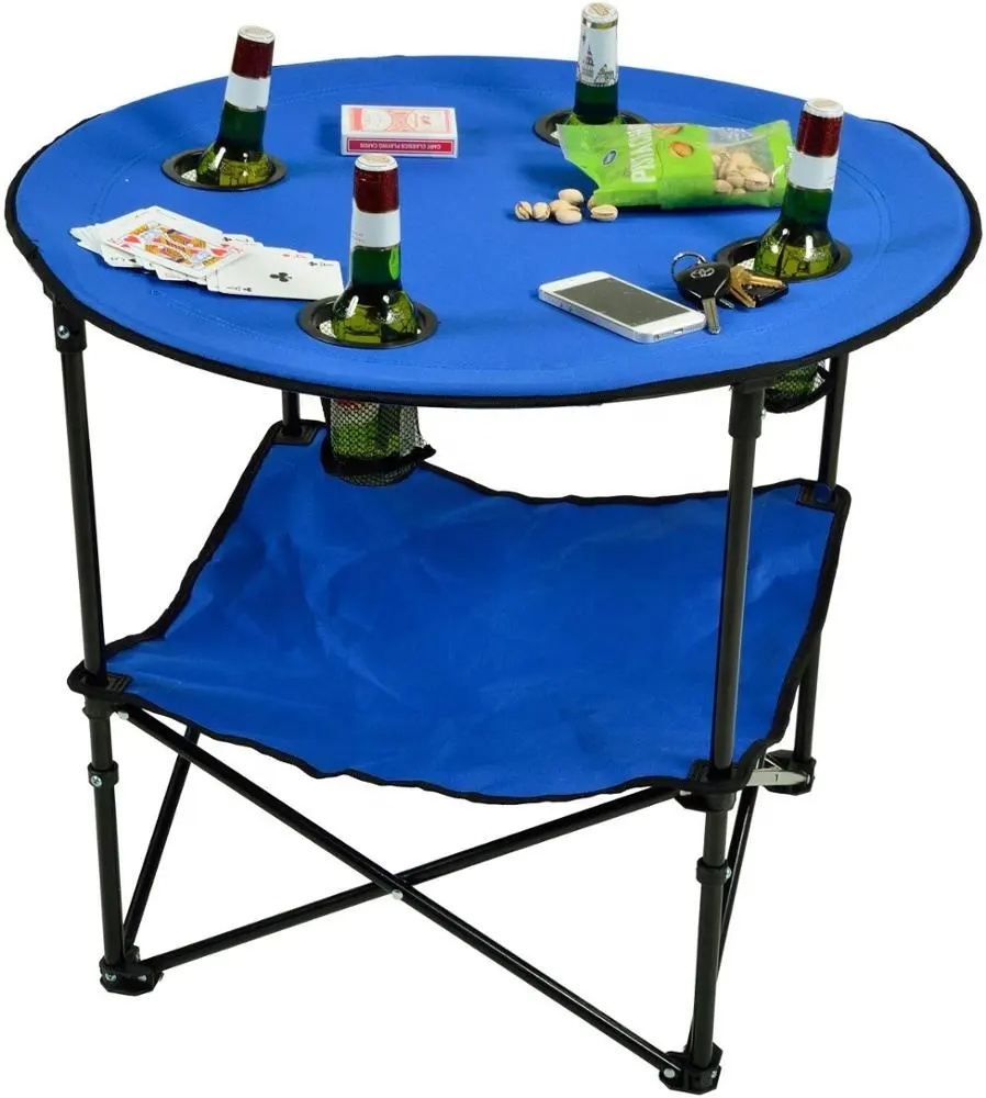 Taşınabilir kamp yan masa açık piknik
