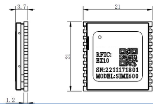 <strong>UHF</strong> <strong>RFID</strong> Module with Frequency Range 860-960MHz