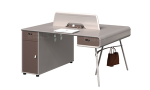 Alta Qualidade Mdf Executivo Computer Manager Office Móveis Workstation Tabela Moderna Modular Staff Working Desk