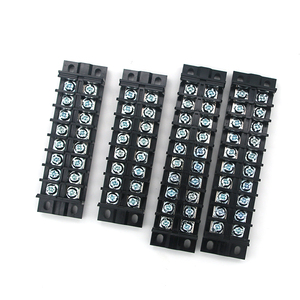 Double Row Connector 4.0mm 8/10 Terminal <strong>Distribution</strong> <strong>Block</strong> for Power <strong>Distribution</strong> Cabinet - Product Image 1